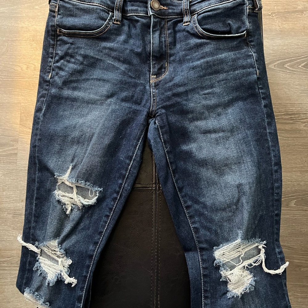 American Eagle Next Level Stretch Jegging—Midrise 10 Short